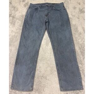 Roark Jeans Mens 36x30.5 Blue HWY 128 Denim Straight Fit Open Roads Open Minds